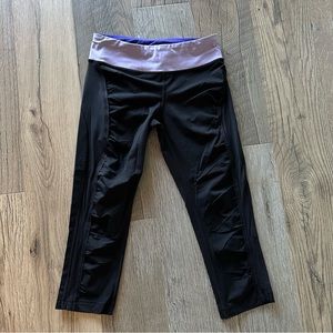 Lululemon Ruched Capri Leggings 6